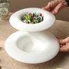 Westliche Keramik Speiseteller Pastateller Essteller Beidseitig Nudelschale Suppenteller Dessertschale Servierteller Tablett