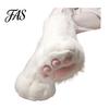 Flauschige Pfotenhandschuhe 1 Stück Tierhandschuh Stiefel Plüsch Pelzig Schuh Niedliche Katze Cosplay Zubehör für Kostümpartys Thema Weich