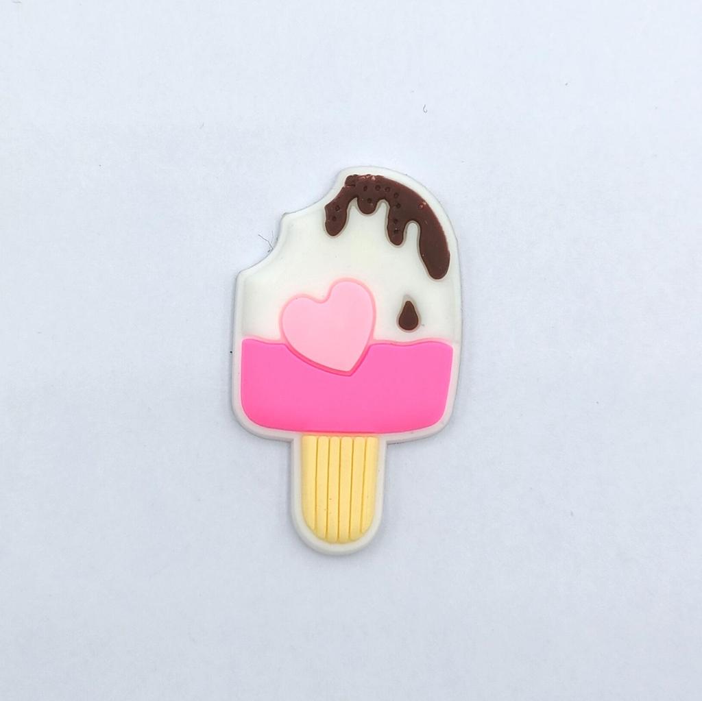 Cartoon Ice Cream Keychain, Phone Case, Hair and Shoe Accessories, DIY Buckles, and Storage Box