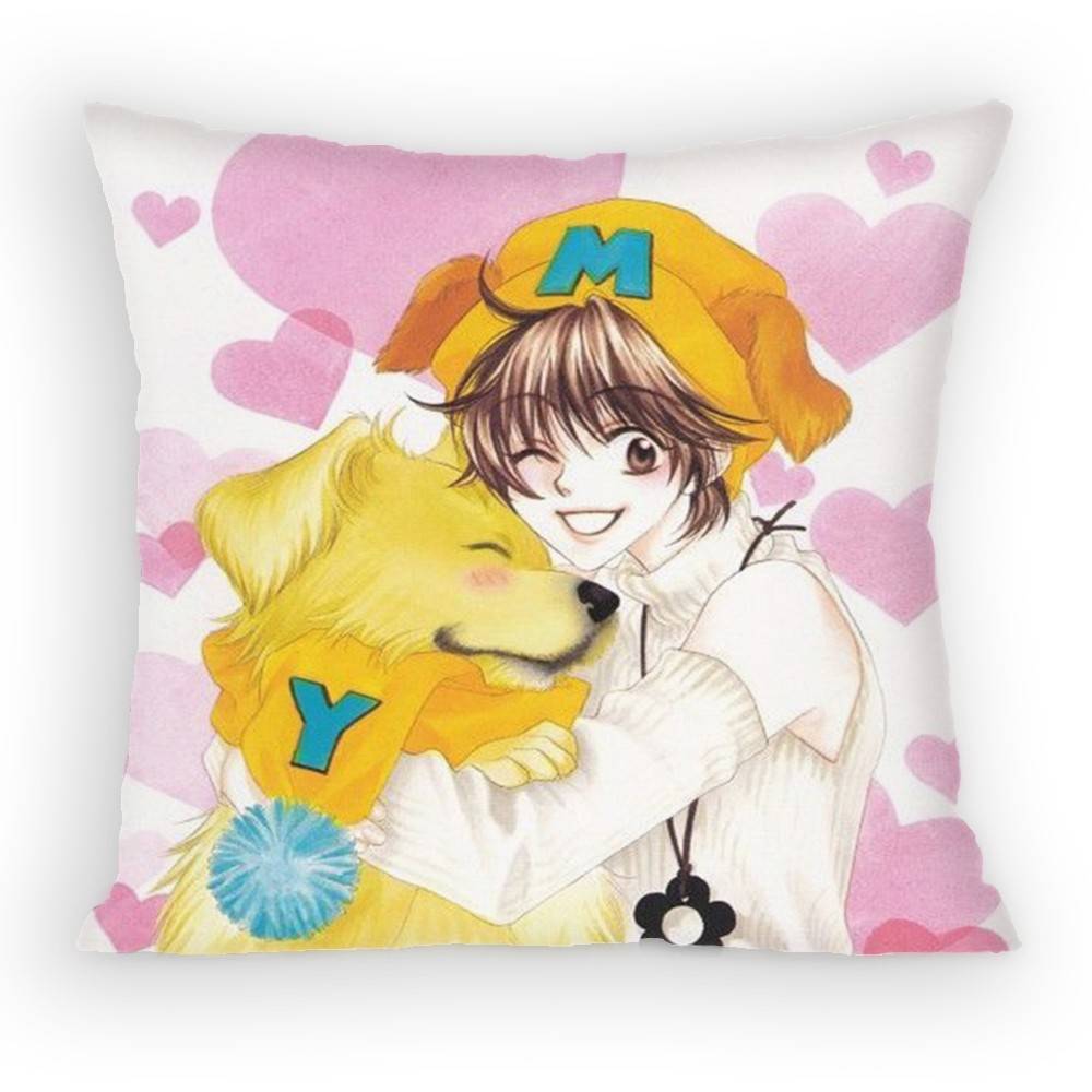 Shoujo Manga HanaKimi Pillow Case Sofa Living Room for Bedroom Car Headboard Backrest Cushion Square Cushion Nap Time