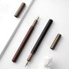 Luxury Fountain Pen, Long Blade Medium Nib Ink Pen Smooth Writing Calligraphy Pen for Sketching, Calligraphy Ink Pen