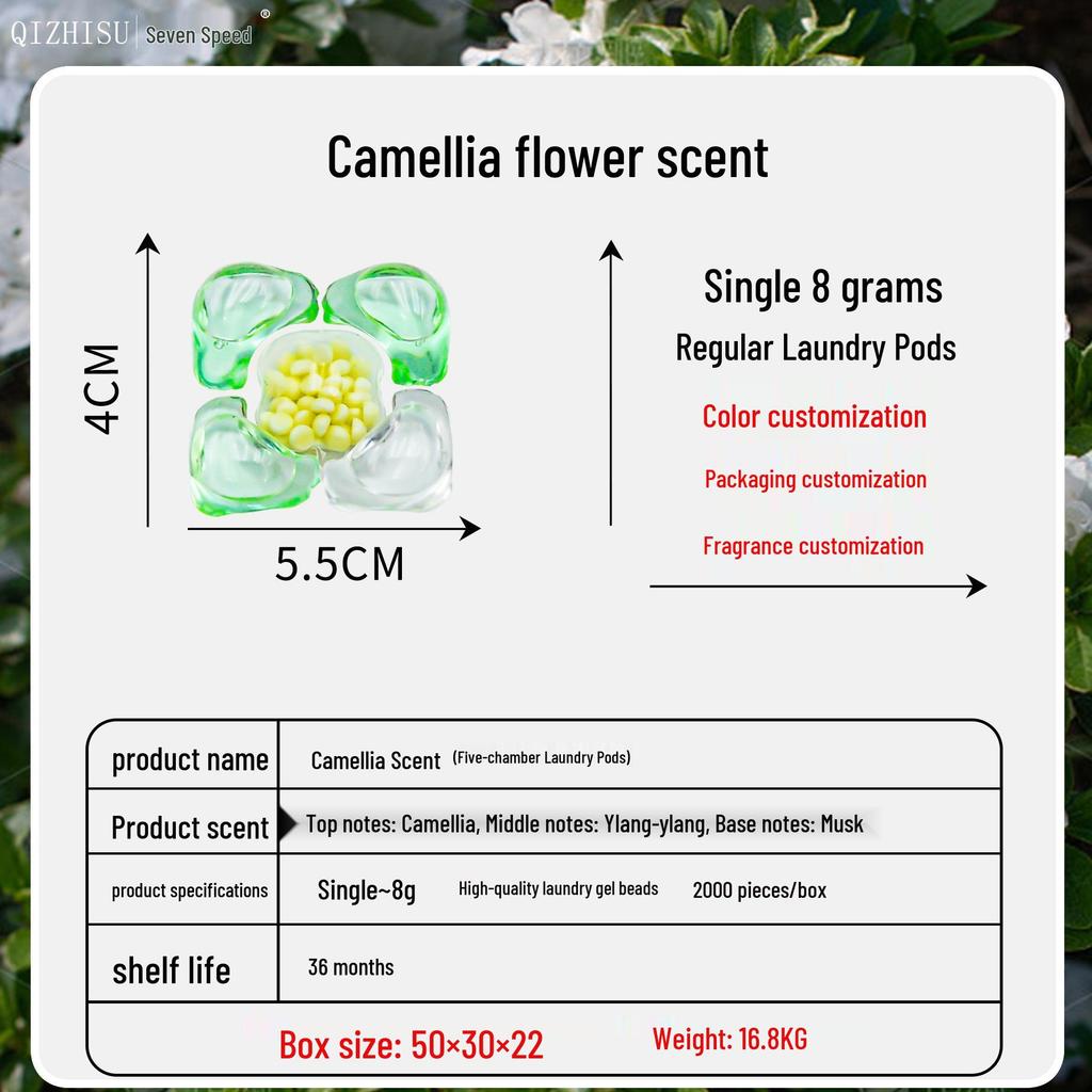 Multi-Chamber Laundry Pods: Long-Lasting Fragrance, Stain Removal, Softening, Hand Care, Mite Removal, Bulk Laundry Detergent.