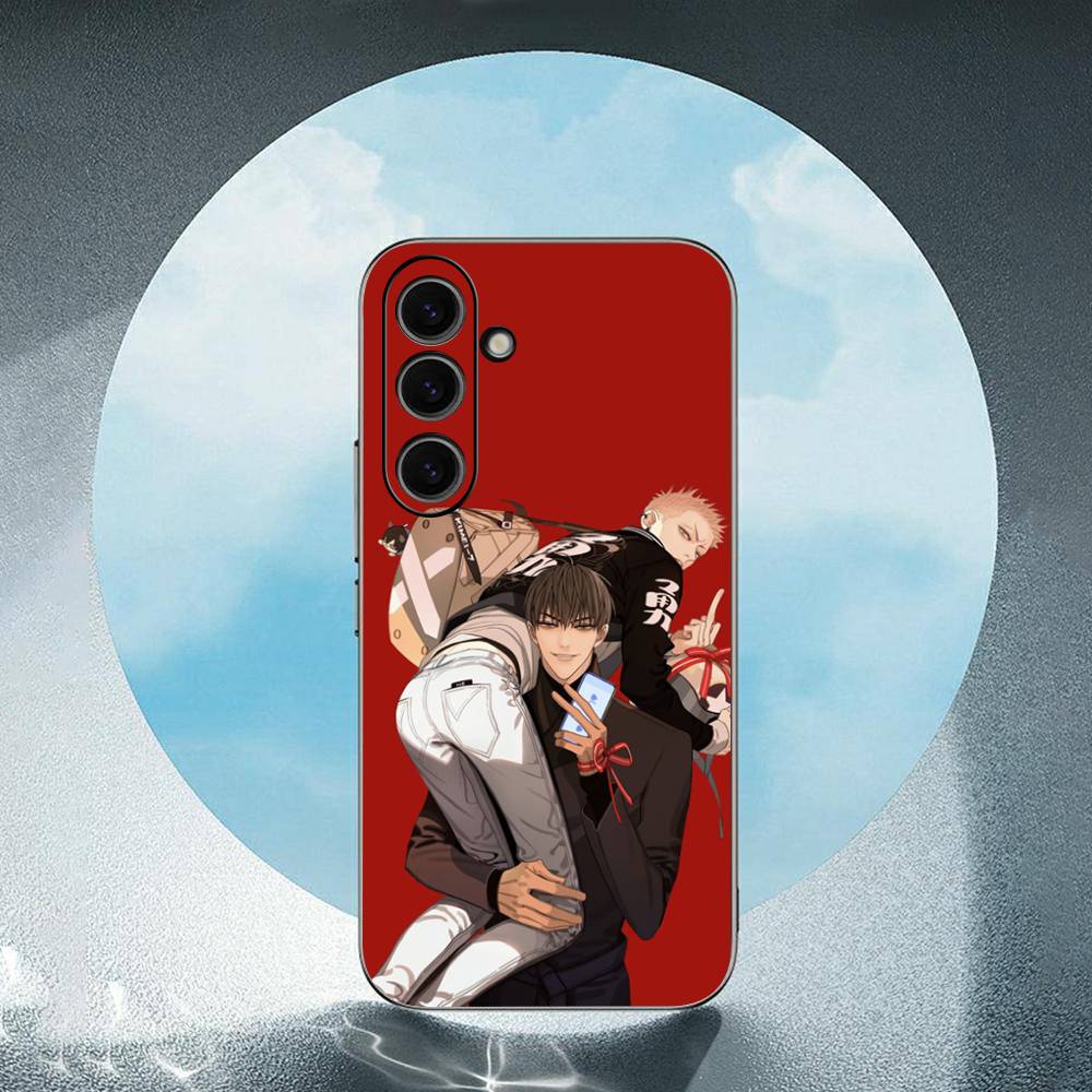 Anime 19 Days For Samsung Galaxy S25 S24 S23 Ultra S22 S21 Plus S20 Black Soft Silicone Protective Case