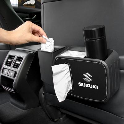 Autostoel Afvalbak met Papieren Doos Druktype Afval Auto Accessoires Voor Celerio