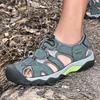 Summer  Men Genuine Leather  Sandals Men Beach Sandals Outdoor Sandals For Men