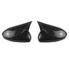 Fit For Chevrolet Cruze 2009 2010 2011-2014  Car Rearview Side Mirror Cover Wing Cap Sticker  Rear View Case Trim Carbon Fiber