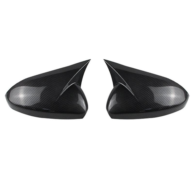 Fit For Chevrolet Cruze 2009 2010 2011-2014  Car Rearview Side Mirror Cover Wing Cap Sticker  Rear View Case Trim Carbon Fiber