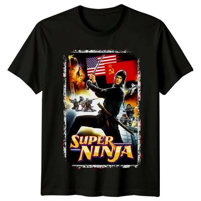 The Super Ninja (1984) Movie Poster Inspired T-Shirt Retro 80s Tee Unisex