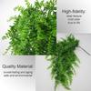 1PC Outdoor Artificial Fern Persian Grass Vine Simulation Green Plant Persian Wall Hanging Vine Decorative Plant Wall