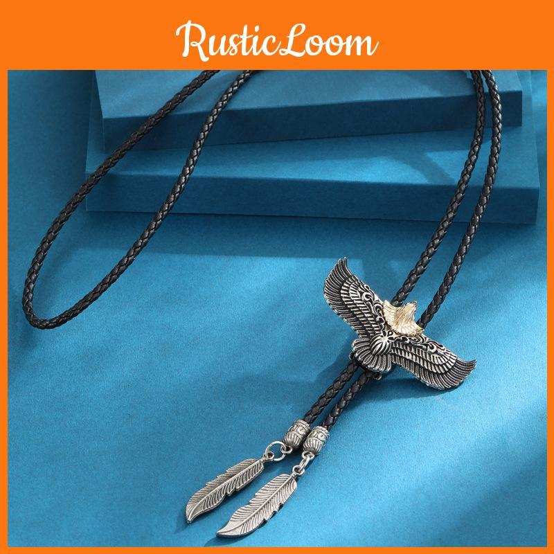 Eagle Retro Exceptional Bolo Tie Cowboy Fashion Jewelry For Men And Accessories Women