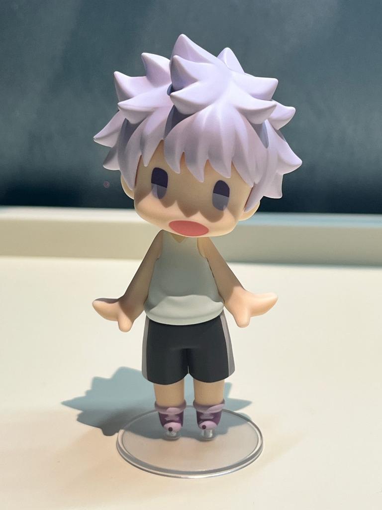 10CM Anime Hunter × Hunter Gon Freecss Figur Killua Zoldyck Stående Modell Leketøydokke Actionfigur PVC Skrivebords ornament Gave
