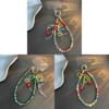 Handmade Green Beaded Flower Phone Chain With Crystal Tassels For Women And Men