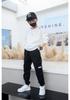 Boys' 2024 Spring/Autumn Military-Style Cotton Pants for Medium & Large Children