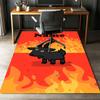 Custom Name Goat Printed Carpet,Rug for Office Chair Living Room Bedroom Kitchen Room Decor Gifts.