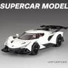 1:32 Apollo IE EVO Alloy Diecast Toys Cars Models Wheel Pull Back Miniature Sports Car Rubber Tires Vehicle Educational Toys