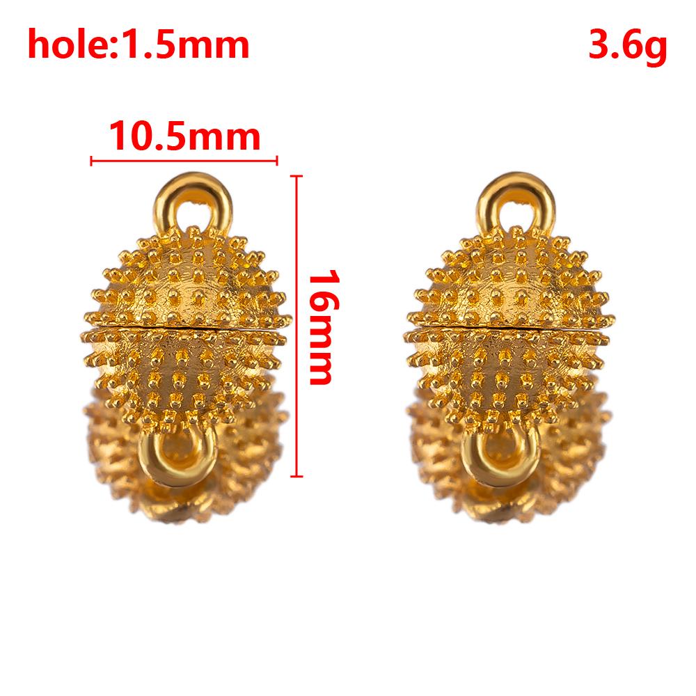 1 Set 2 Sets Verriegelbare Starke Magnetische Verschlüsse Magnetische Endverschluss Verbinder Schmuckherstellung DIY Armband Halskettenverlängerung Zubehör