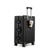 Lishen Aluminum Hardshell Luggage with Cup Holder