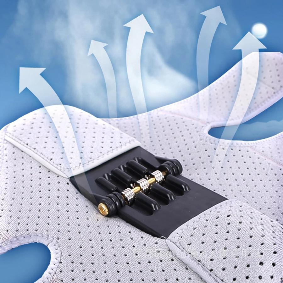 Knee Booster izable Fit Breathable Support with Powerful Rebound Spring Hook and Loop Closure Ideal for Running Bicycle and Hiking