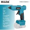 21V Cordless Rechargeable Hot Melt Glue Gun for DIY Projects