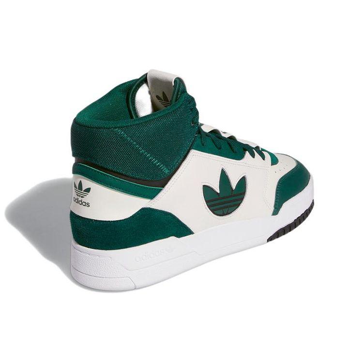 Adidas Originals Drop Step XL High-Top Skate Shoes Unisex Sneakers White Green Black GV9328
