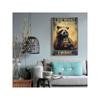 Raccoon Metal Tin Sign 20x30cm Bar Home Decor Wall Art