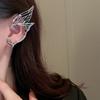 Butterfly Fairy Ear-Clips Wrap Around Elf Ear Cuffs Halloween-Cosplay Earrings