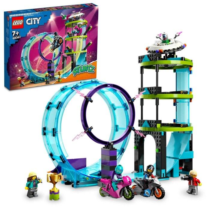 LEGO City Ultimate Stunt Challenge 60361 Toy Block Set, Vehicle, for Boys and Girls 7+