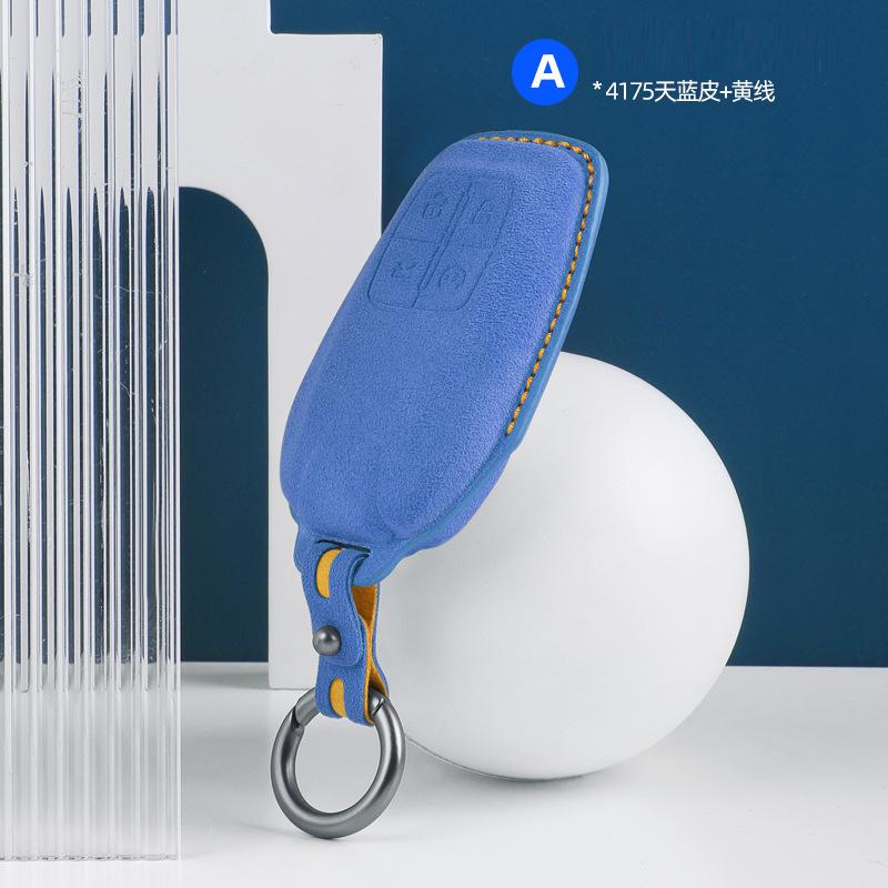 Car Key Case Cover Shell Fob for Ferrari 488 Roma SF90 F8 Protofino 812 458 F430 4 Buttons Car Remote Keychain Accessories JG9