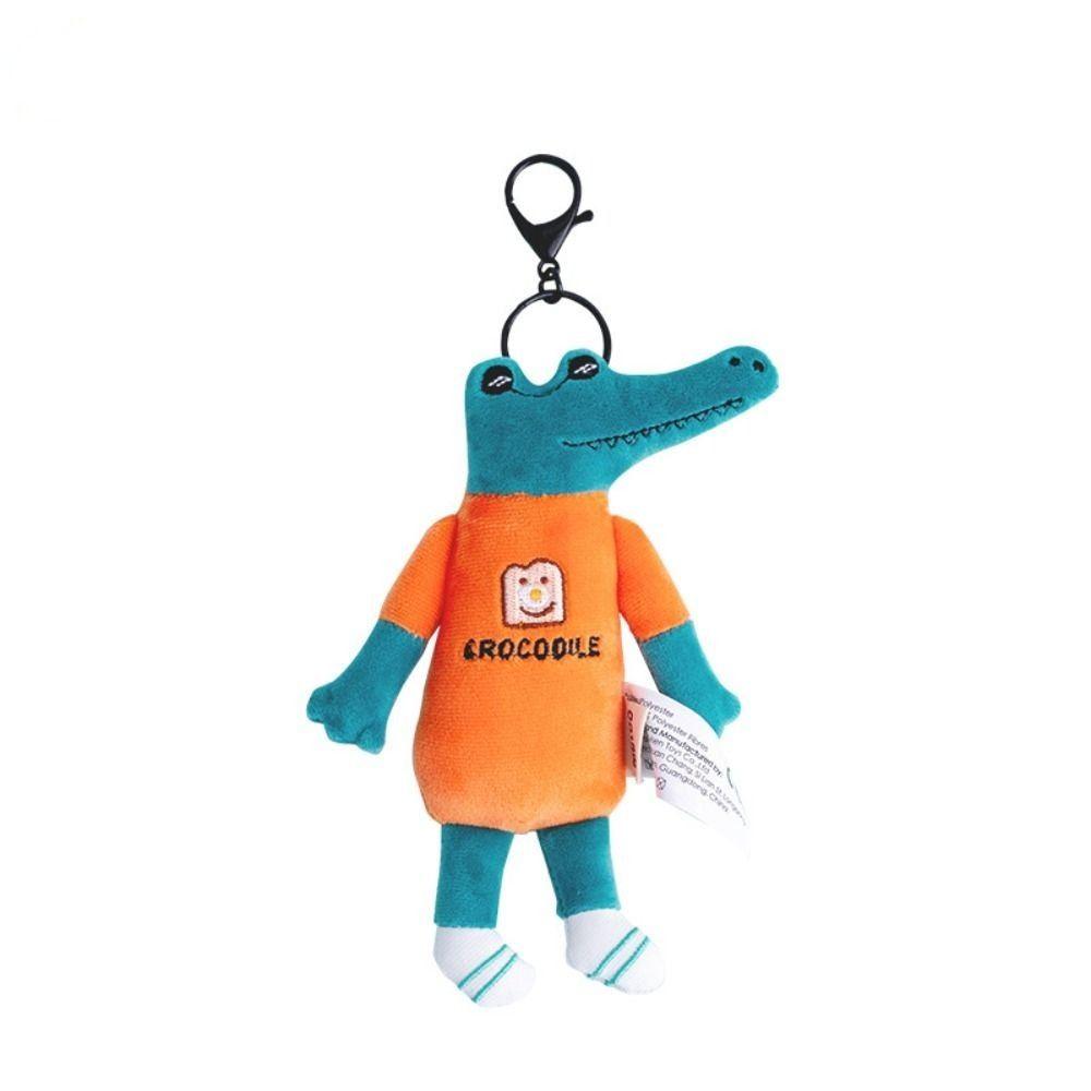 Cartoon Bag Pendant Accessories 17CM Key Rings Fashion Plush Doll Key Chains  Bag Ornaments