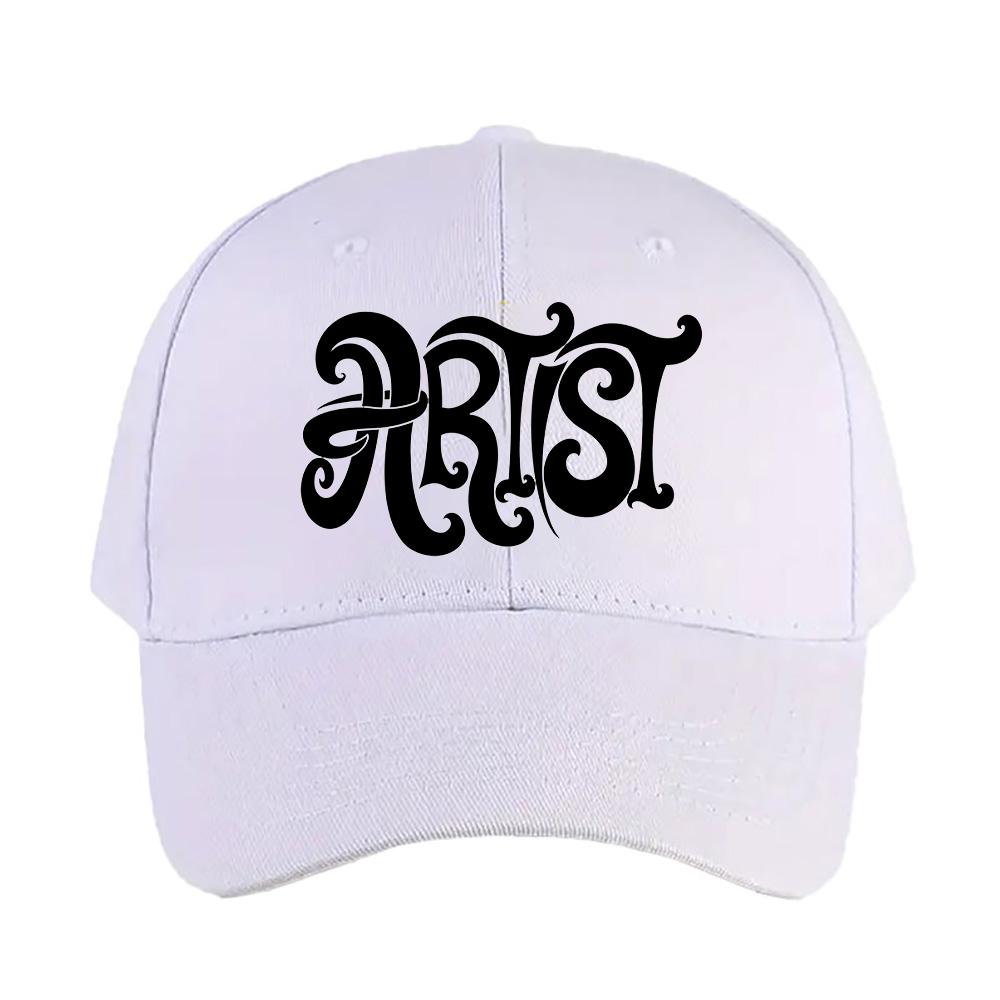 Artsy Artist Woman Man Baseball Cap Adult Adjustable with Curved Brim Hiking Fishing Hat trucker cap Summer Fashion
