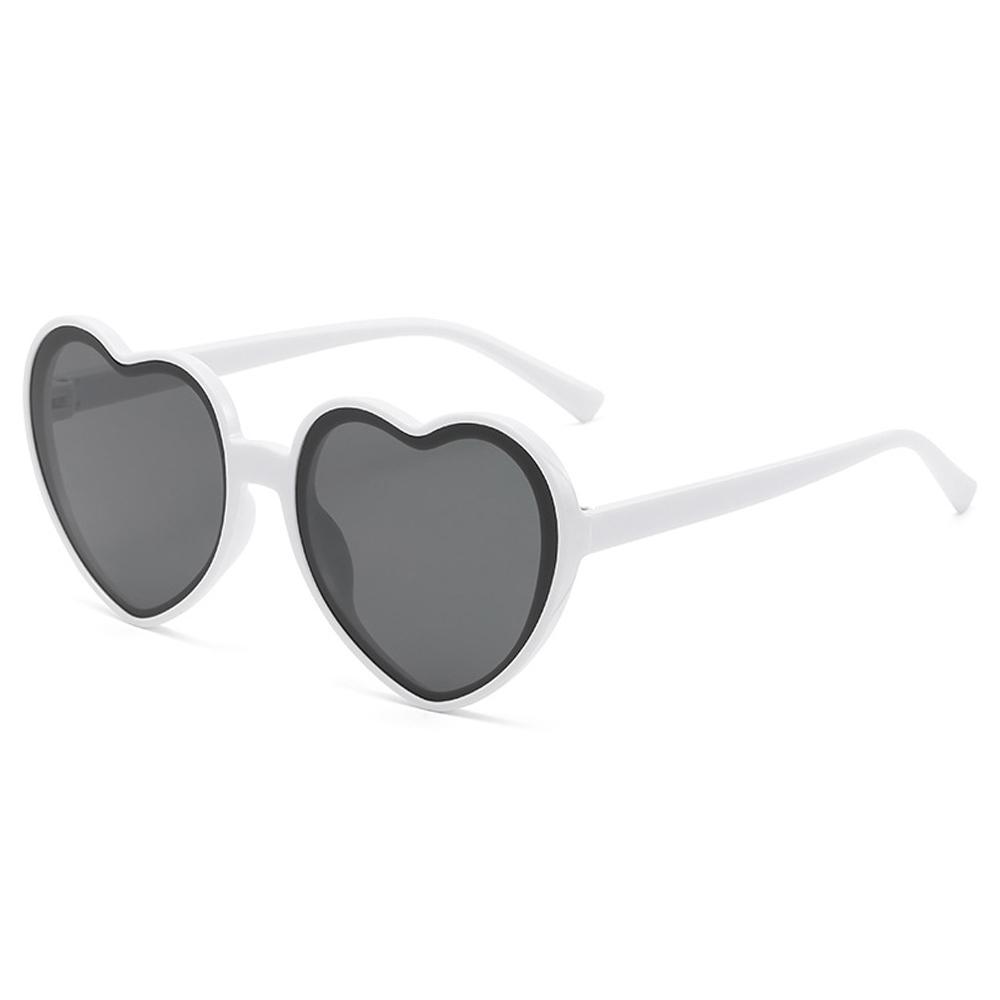 Retro Uv400 Protection Heart-Shaped Sunglasses Halloween Cosplay Party Glasses Summer Heart Sunglasses For Women