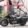 Shan Yi Motorcycle Benda Rock Grey 250 Quick-Release Side Bag with Non-Destructive Bracket Retro Hanging Style