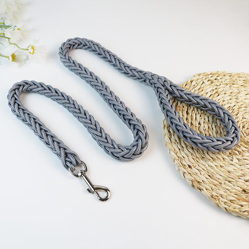 Guinzaglio in Corda per Cani di Taglia Grande Con Materiale in Nylon Resistente Non Estensibile Per Passeggiate Quotidiane