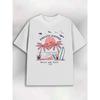 Endless Summer Relax Tee Men's Graphic T Shirts White Limited Edition Elegantly All-season Fitness Tops, Durable Activewear