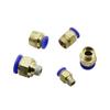Air Pneumatic 14mm 16mm Hose Tube 1/4" 1/8" 3/8" 1/2" 3/4" Male Thread Air Pipe Connector Quick Coupling Brass Fitting 1 Pcs