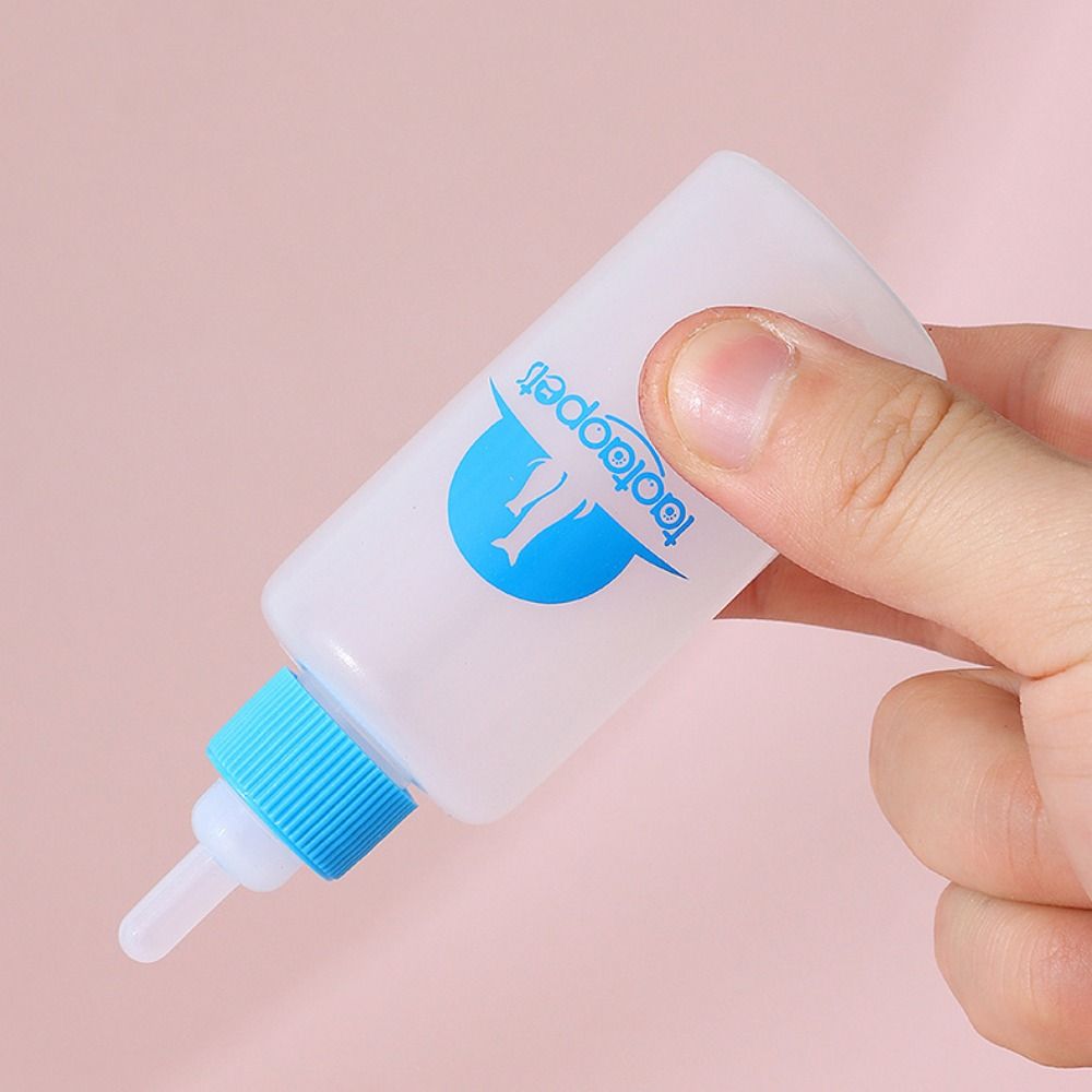 4pcs/set Bite Resistant Pet Milk Bottle Kits 60ml Cat Nipple Bottle  For Hamster Puppy Rabbits