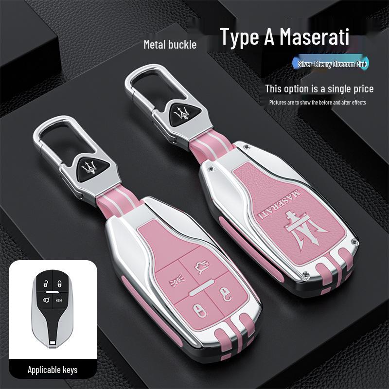 Maserati Ghibli & Levante Key Case with Metal Buckle