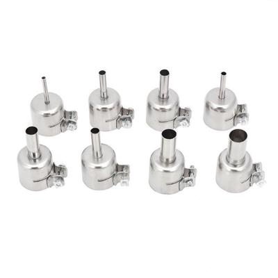 7pcs 35mm Kit Bouche Bec Buse Pistolet À Air Chaud Pour Station De Soudage