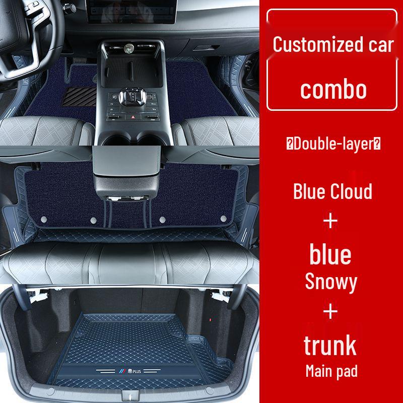BYD Qin Plus EV Floor Mats for Intelligent Driving Version