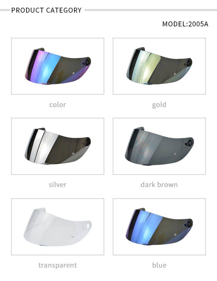 HD Colorful Helmet Lens - Dustproof, Sandproof, Splashproof for K1, K3SV, K5