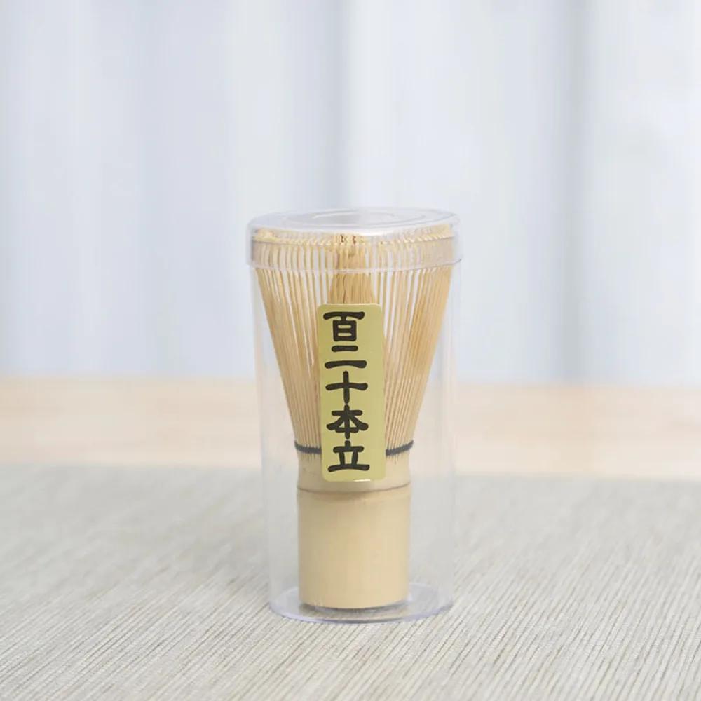 Useful Bamboo Matcha Whisk Reusable Japanese Tea Set Chasen Matcha Brush Teaware