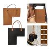 2Pieces Stair Basket Premium Felt Internal Support Organizing with Handles for Wooden Stairs Toys