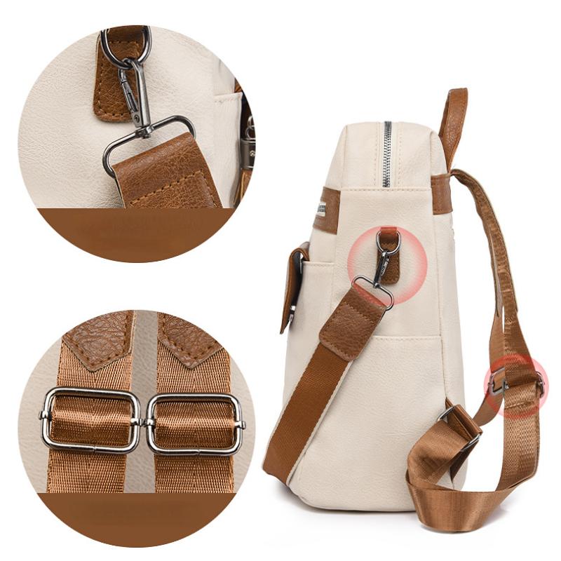 Женский рюкзак из мягкой кожи — фото 12