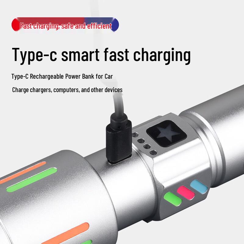 SPSR XFQ-9267 Rechargeable Tactical Flashlight