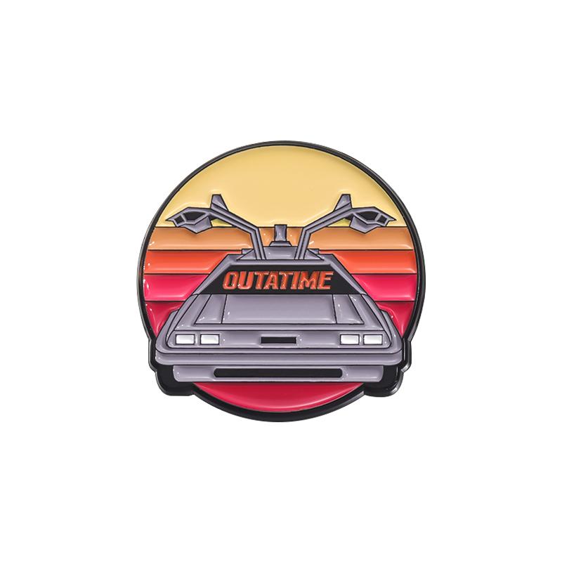 Science Fiction Movies Enamel Pins Custom Cool Cars Brooches Lapel Badges Cartoon Funny Jewelry Gift for Fans Friends