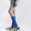 Sheer Floral Pattern Mesh Tights Breathable Nylon Fabric Pantyhose Hollowout Lace Fishnet Stockings For Women Hosiery