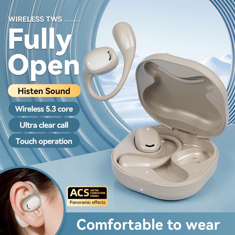 2024 Premium OWs Earhook Bluetooth Earbuds M56: High-end Noise Cancelling, Long Battery Life Sports Earbuds