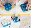 1/4PCS Sandwich Cutter Mold Dinosaur Shape Kids Sandwich Cutter Bread Biscuits Mold Baking Pastry Tools Cake KidsLunch Maker