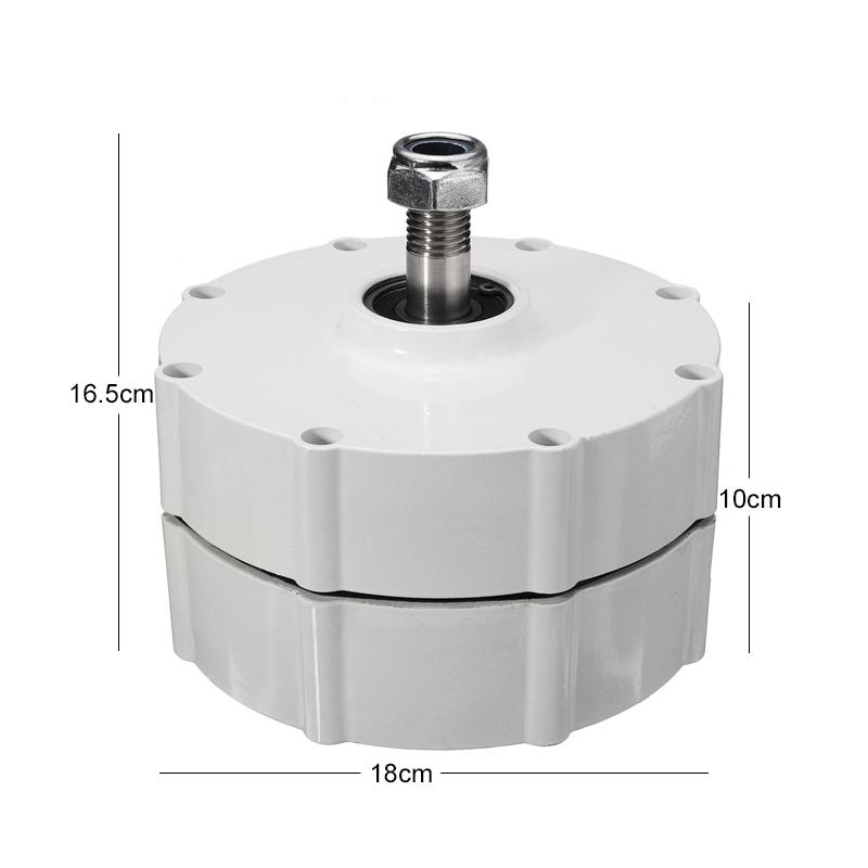 12/24/48V 800W Permanent Magnet Generator Motor Generator Motor For Wind Turbines Blade Controller 3 Phase Current PMSG