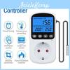Plug Outlet Eu Thermostat Digital Socket Temperature Controller Timer Switch Accuracy Cooling Heating Regulator Thermometer